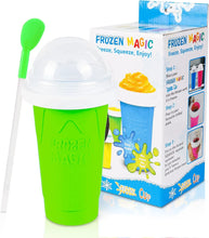 Ladda upp bild till gallerivisning, Homemade Smoothie Cup Quick-Frozen Ice Cream Milkshake Bottle Summer DIY Juice Iced Cup Freezed Portable Squeeze Slushie Cups