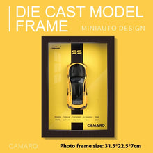 Ladda upp bild till gallerivisning, 1/32 Photo Frame Version Alloy Metal Sports Car Model Simulation 3D Racing Car Hanging Painting Collection Kids Gifts Decoration