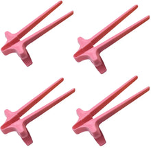 Ladda upp bild till gallerivisning, 4 Finger Chopsticks Lazy Auxiliary Chopsticks Hold Snacks Not Dirty Hands Chopsticks Finger Ring Play Game Lazy Artifact