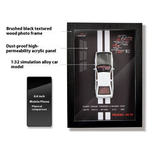 Ladda upp bild till gallerivisning, 1/32 Photo Frame Version Alloy Metal Sports Car Model Simulation 3D Racing Car Hanging Painting Collection Kids Gifts Decoration