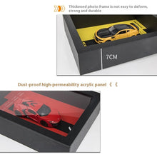 Ladda upp bild till gallerivisning, 1/32 Photo Frame Version Alloy Metal Sports Car Model Simulation 3D Racing Car Hanging Painting Collection Kids Gifts Decoration
