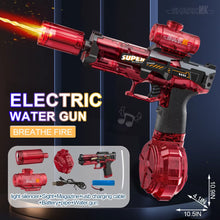 Ladda upp bild till gallerivisning, Led Light Emitting Electric Water Gun Toys Children Automatic Sensor Lights Water Pistol Summer Outdoor Beach Pool Toy for Kids
