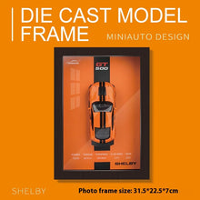 Ladda upp bild till gallerivisning, 1/32 Photo Frame Version Alloy Metal Sports Car Model Simulation 3D Racing Car Hanging Painting Collection Kids Gifts Decoration
