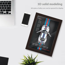 Ladda upp bild till gallerivisning, 1/32 Photo Frame Version Alloy Metal Sports Car Model Simulation 3D Racing Car Hanging Painting Collection Kids Gifts Decoration
