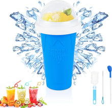 Ladda upp bild till gallerivisning, Homemade Smoothie Cup Quick-Frozen Ice Cream Milkshake Bottle Summer DIY Juice Iced Cup Freezed Portable Squeeze Slushie Cups
