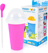 Ladda upp bild till gallerivisning, Homemade Smoothie Cup Quick-Frozen Ice Cream Milkshake Bottle Summer DIY Juice Iced Cup Freezed Portable Squeeze Slushie Cups

