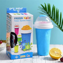 Ladda upp bild till gallerivisning, Homemade Smoothie Cup Quick-Frozen Ice Cream Milkshake Bottle Summer DIY Juice Iced Cup Freezed Portable Squeeze Slushie Cups
