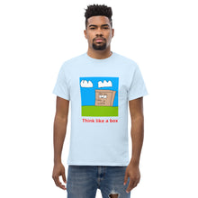 Ladda upp bild till gallerivisning, Men&#39;s classic tee - &quot;Think like a box&quot;
