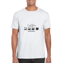 Ladda upp bild till gallerivisning, Coffee loading - Klassisk unisex rundhalsad t-shirt
