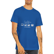 Ladda upp bild till gallerivisning, Coffee loading - Premium unisex rundhalsad t-shirt
