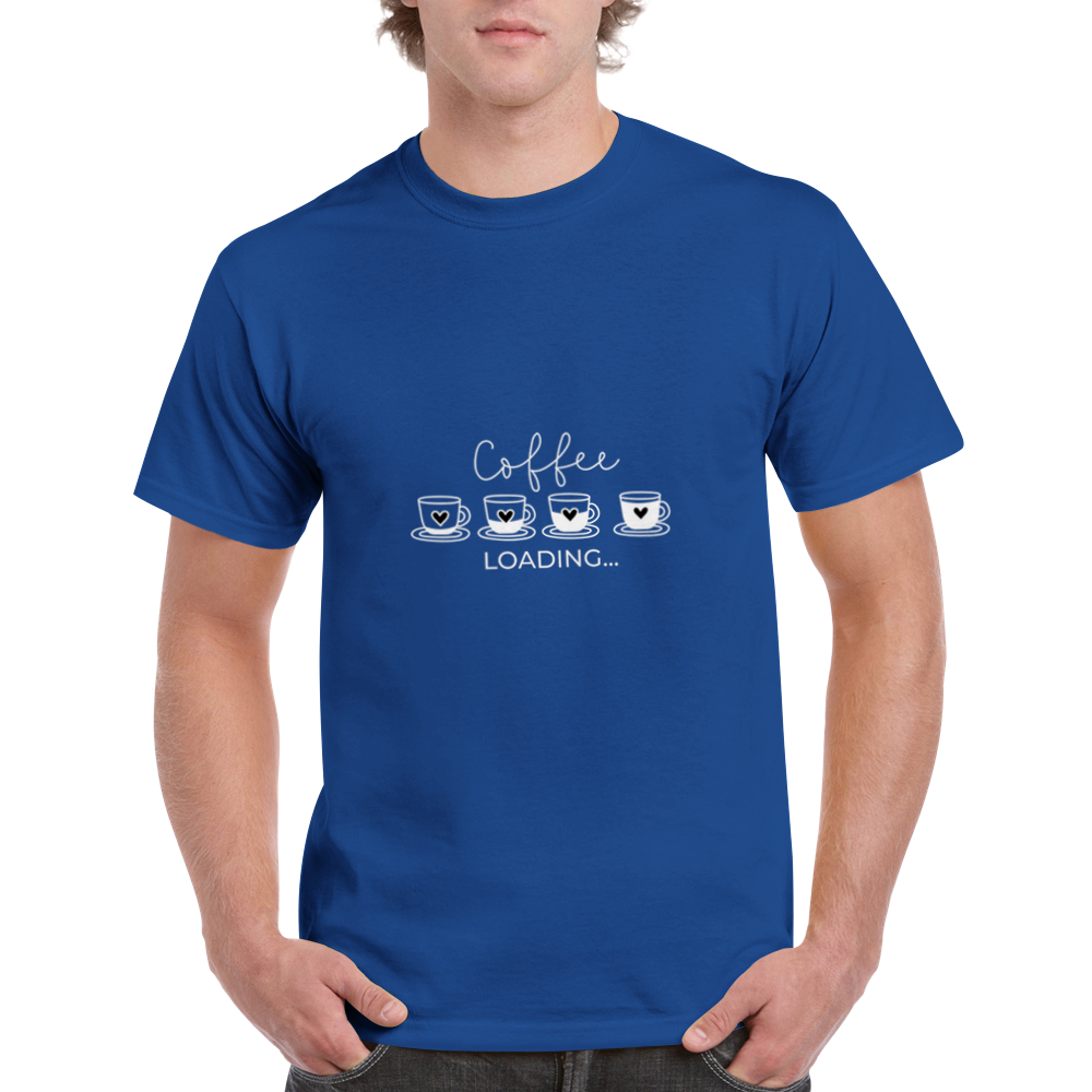 Coffee loading - Kraftig Unisex Crewneck T-shirt