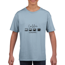 Ladda upp bild till gallerivisning, Coffee loading - Klassisk barn Crewneck T-shirt
