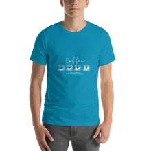 Ladda upp bild till gallerivisning, Coffee loading - Kortärmad t-shirt i unisex-modell
