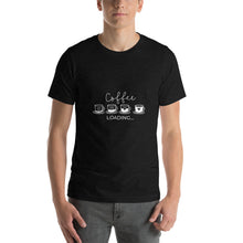 Ladda upp bild till gallerivisning, Coffee loading - Kortärmad t-shirt i unisex-modell
